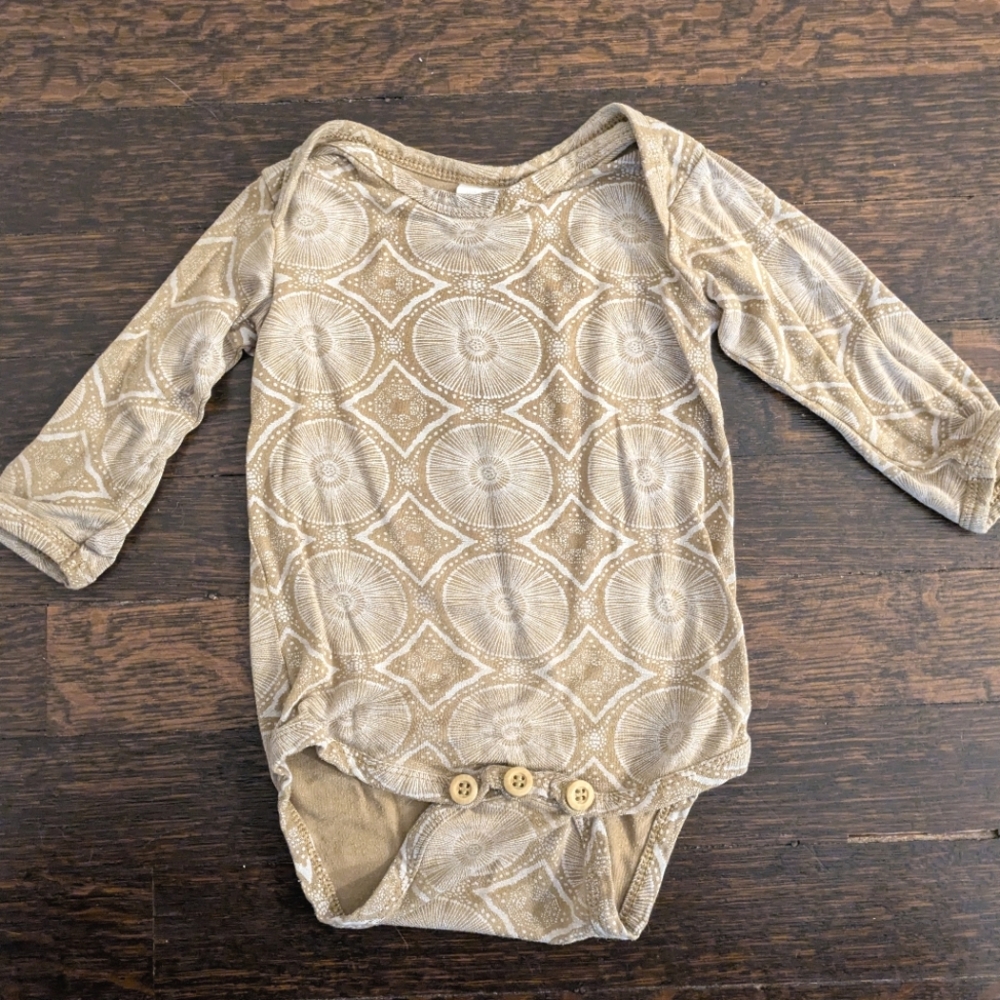 Kate Quinn Modal Baby Long Sleeve Onesie